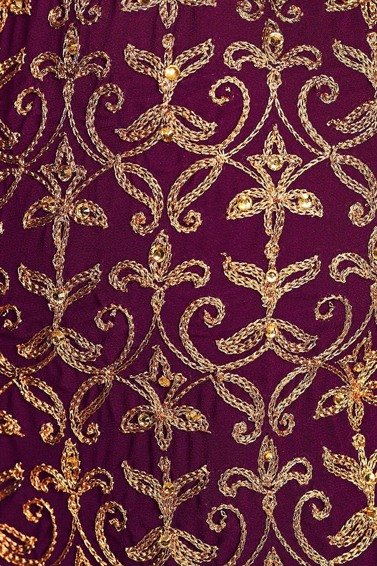 Wine and Pink Designer Gharara Suit