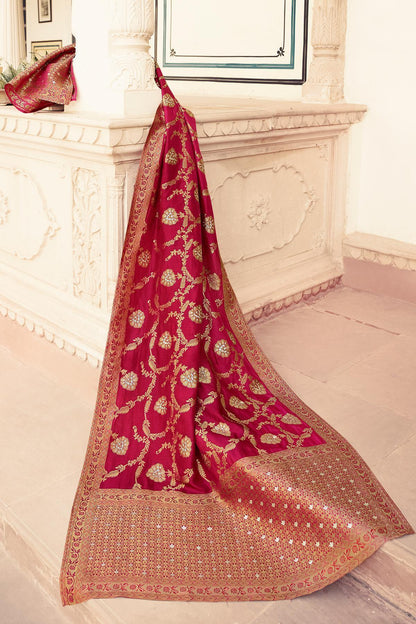 Berry Blue Embroidered Straight Suit