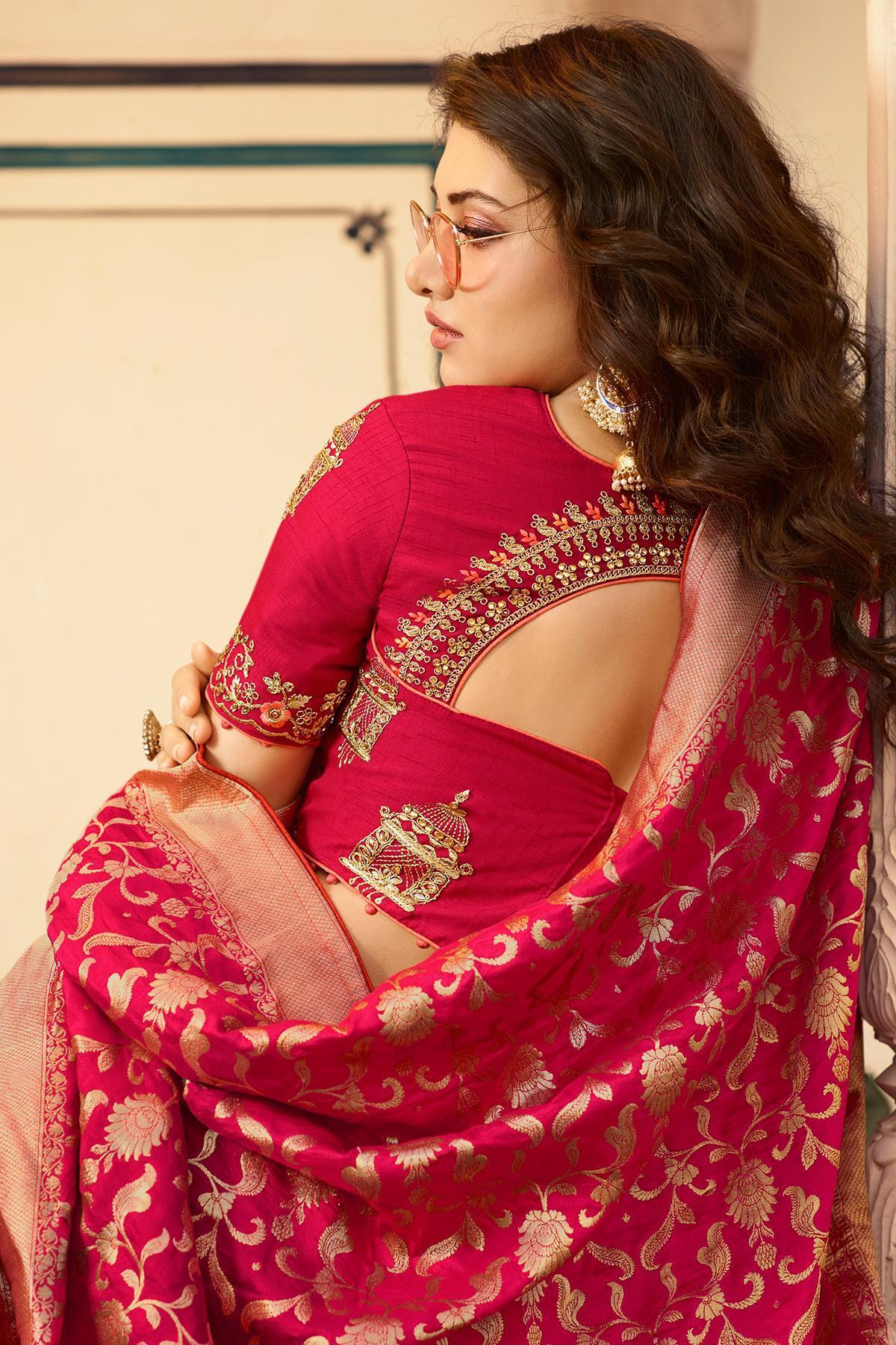 Dual Shaded Silk Lehenga Choli