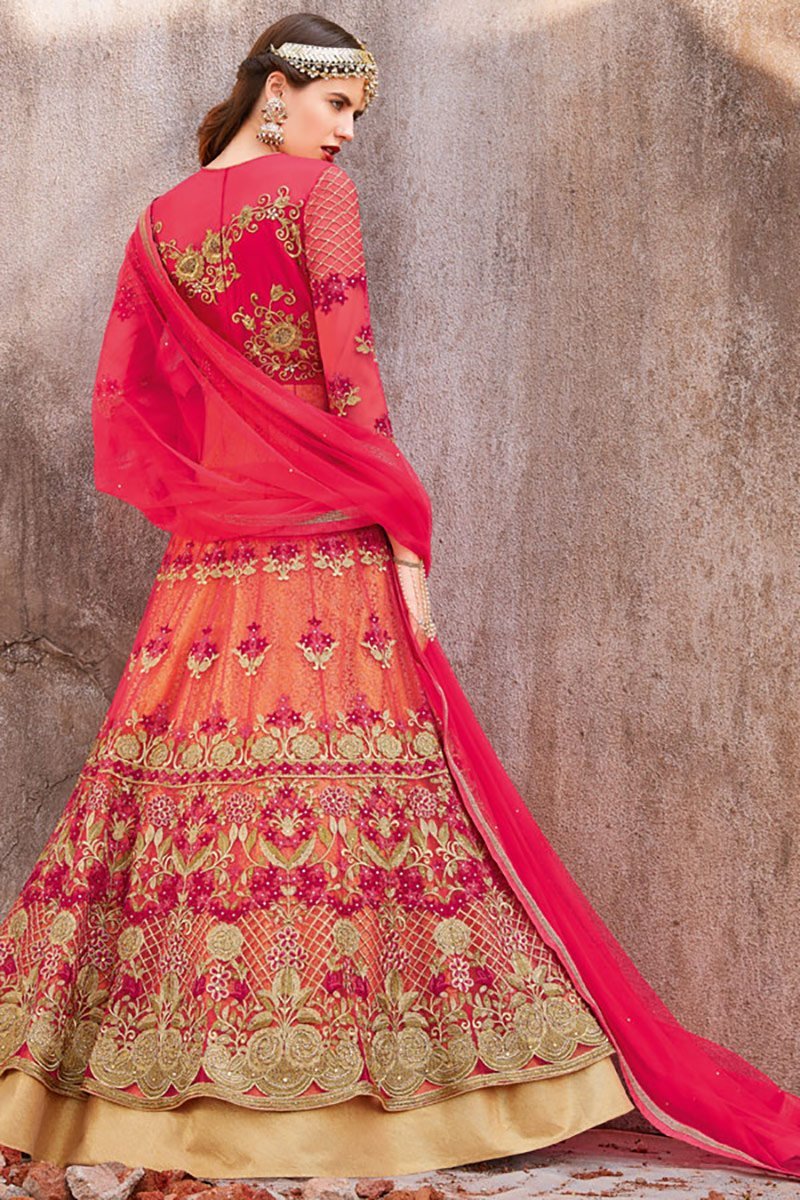 Ravishing Red Georgette Party Wear Anarkali suit