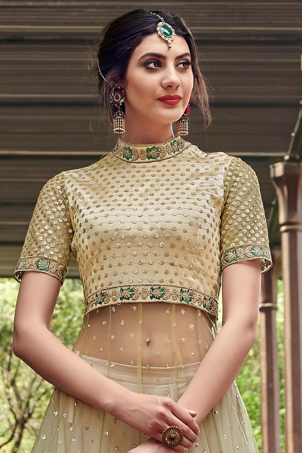 Golden Embroidered Party Wear Anarkali Suit