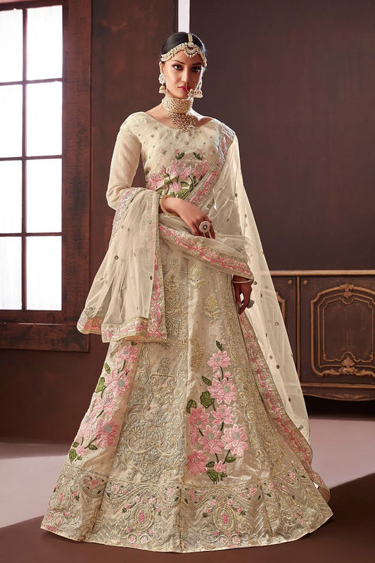 Coco Organza Silk Party Wear Lehenga Set