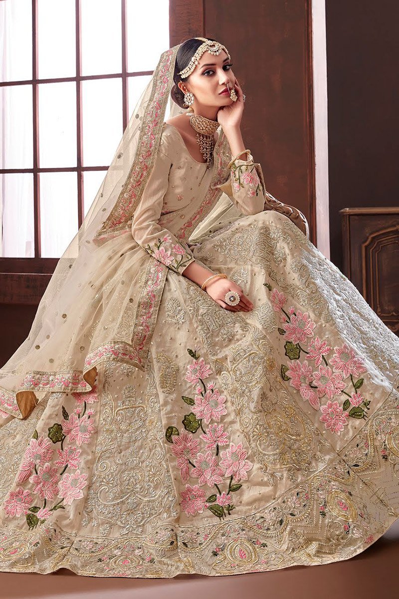 Coco Organza Silk Party Wear Lehenga Set