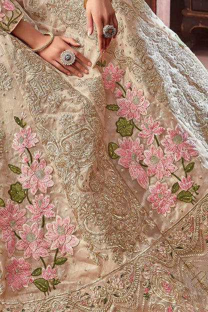 Coco Organza Silk Party Wear Lehenga Set