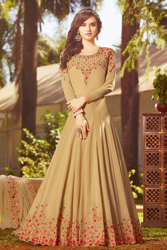 Tortilla Georgette Party Wear Anarkali Suit